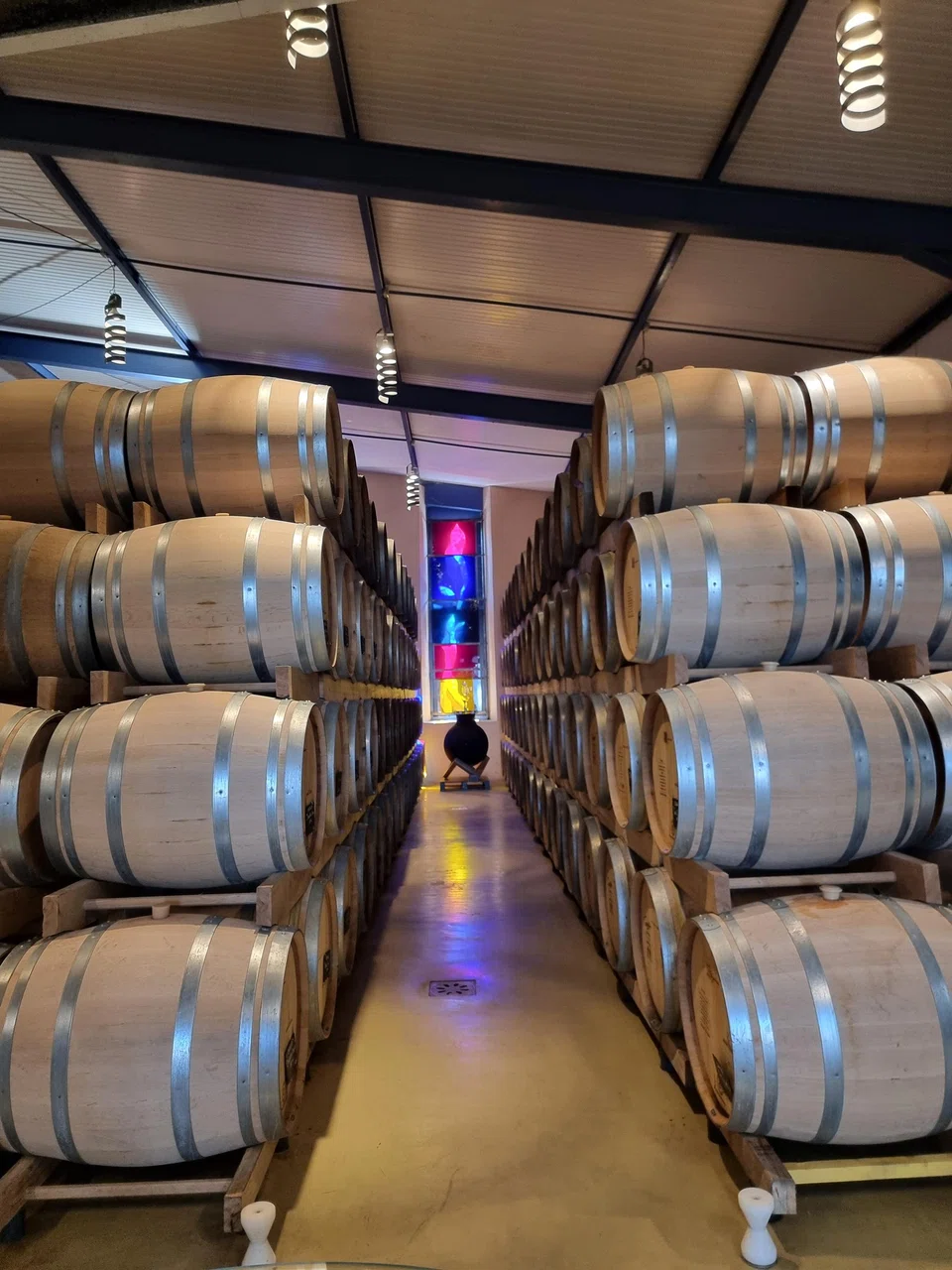 The cellars of Henri Giraud.