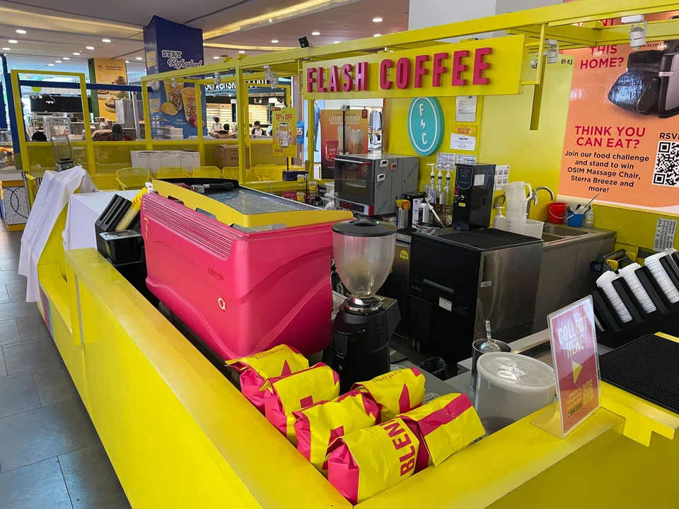 The Jurong Point outlet was closed when The Business Times visited on Friday morning. The "ON STRIKE" notice that appeared in a TikTok video was not there. 