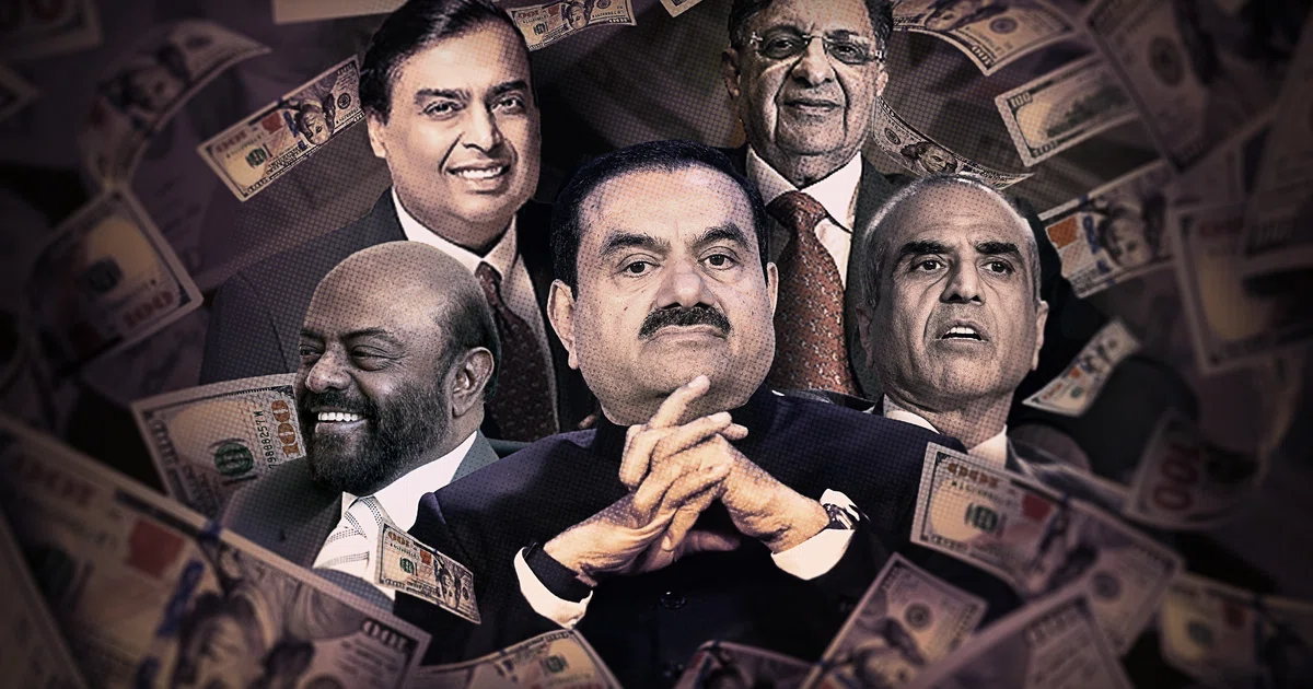 Wealth of India's richest falls to US$1 trillion amid weaker rupee ...