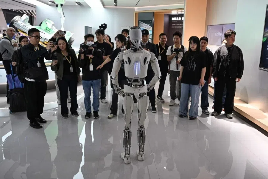 To meet the needs of high-intensity computation, Iron is equipped with three self-developed Turing AI chips from XPeng.