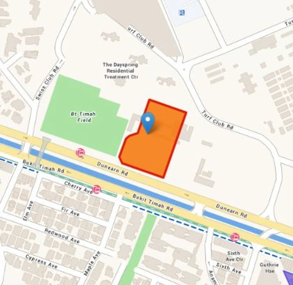 The Dunearn Road site is the first private residential site in Bukit Timah Turf City, and will be able to house about 370 units. 