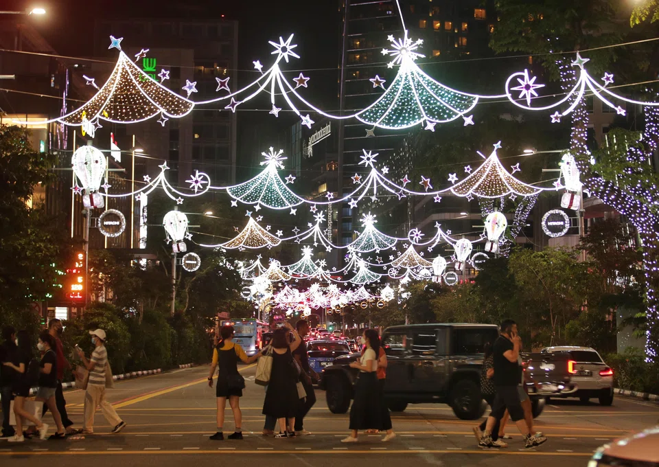 Some trends suggest that malls at Orchard Road, which is now lit up for Christmas, may see brighter prospects than suburban malls. 
