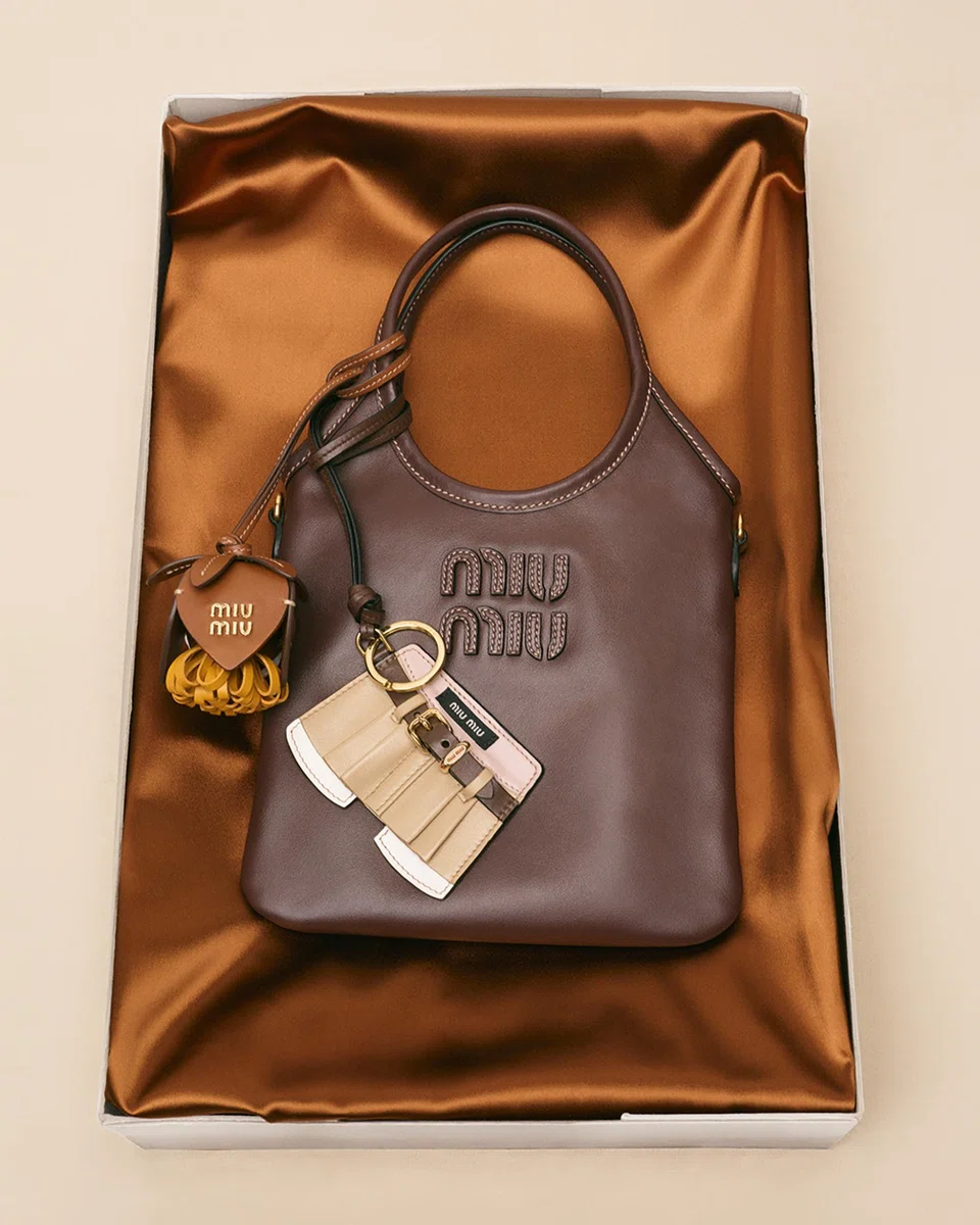 Miu Miu Ivy keather bag and leather tricks.