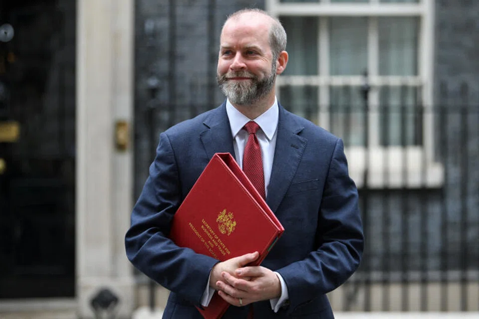 “The UK is an open trading nation but we must reconcile this with a new geopolitical reality,” says Business and Trade Secretary Jonathan Reynolds.