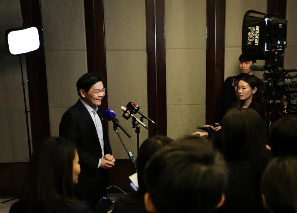 While US-China relations are in a state of flux and no one knows what will happen next, it is good that talks have “helped to bring down the temperature”, says PM Wong.