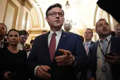 US Speaker Mike Johnson is aiming for the bill to pass the House this week, ahead of the May 26 Memorial Day holiday. 