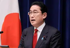 Japanese Prime Minister Fumio Kishida says: “I’m not considering imposing new tax burdens, including sales tax hikes, to secure sources of funding childcare support.”