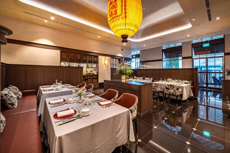 Xing Yue Xuan's intimate fine-dining surroundings.