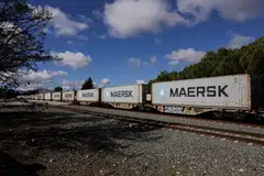 Maersk no longer go through the Red Sea on the Asia-Europe route because of the risk of attack by Huthi rebels.