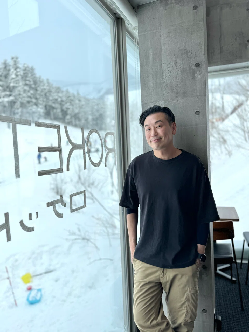 Willin Low serves up Singaporean flavours at Roketto, the only non-Japanese lunch venue on the Hirafu slopes.