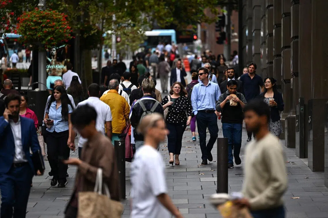 Australia’s labour market has been a bright spot in the economy, though it has gradually cooled since the start of the year.