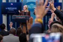 White House Press Secretary Karoline Leavitt told reporters that the October consumer price index (CPI) and jobs reports will “likely never” be released.