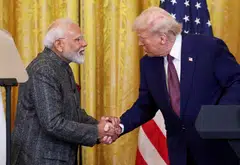 The rapport between Indian Prime Minister Narendra Modi (left) and US President Donald Trump was once viewed as a stabilising force in the bilateral relationship.
