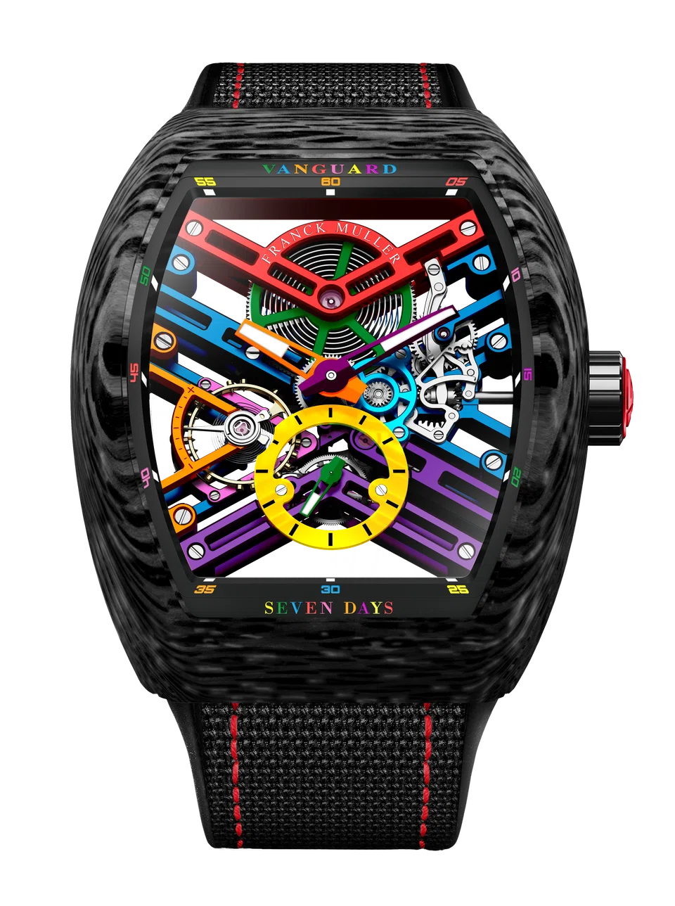 The Vanguard Skeleton Colour Dreams’ irresistible combination of colour, performance and artistry makes it a watch that deserves plenty of wrist time, regardless of gender.