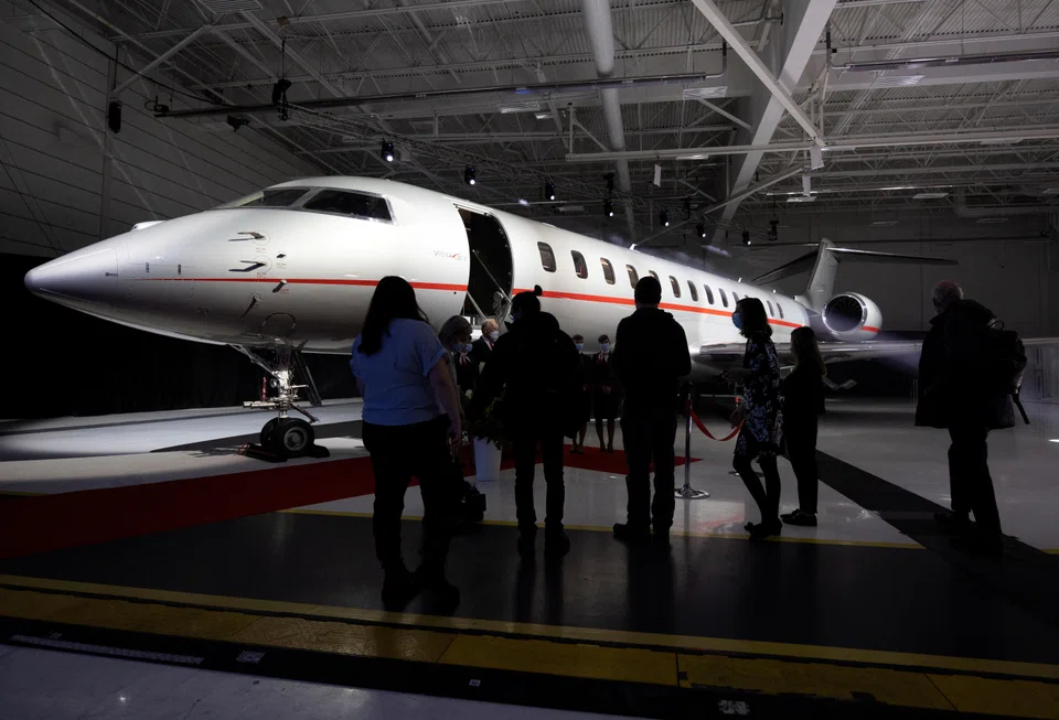 Bombardier chief executive Eric Martel says the company is planning for more deliveries in 2024, without disclosing a specific figure, compared with this year’s target of more than 138 aircraft.