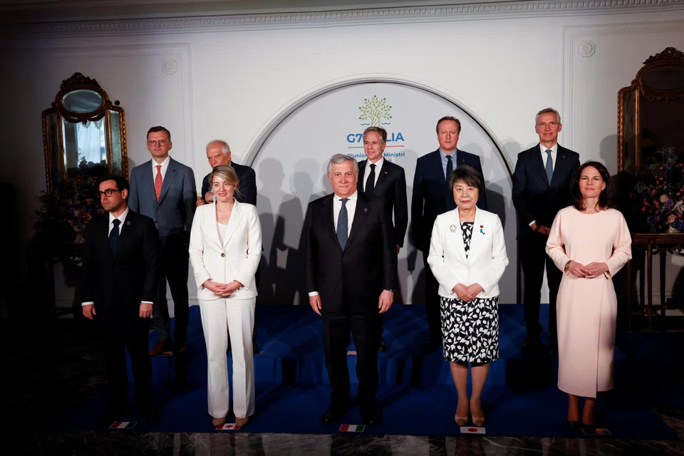 Foreign ministers from the G7, comprising the US, Italy, Canada, France, Germany, Japan and Britain, wrapped up three days of talks on the island of Capri that were dominated by wars in Ukraine and the Middle East.