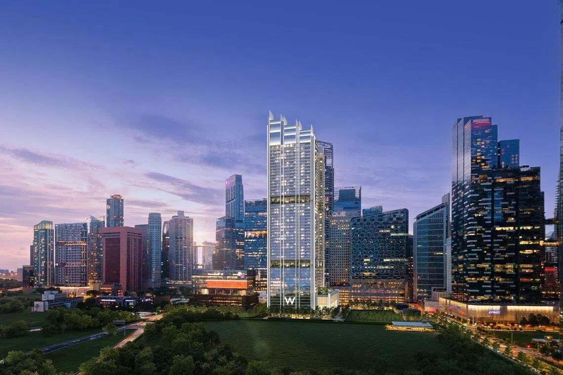 The units offered on Oct 25 are located on the 16th to 20th floor. They include 25 one-bedroom units, 45 two-bedroom units, 15 three-bedroom units, 5 four-bedroom units and 10 five-bedroom units. 