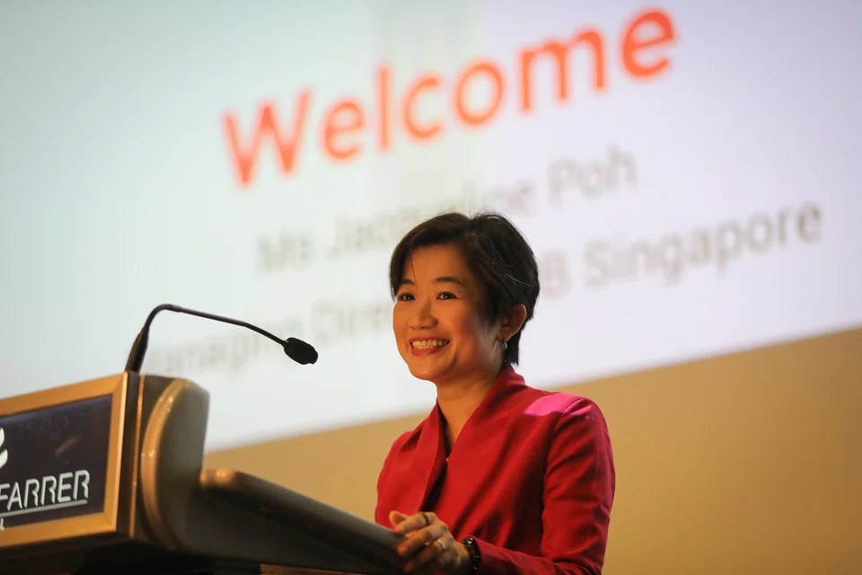 “The main driver for investments was actually the semiconductor super cycle,” says Economic Development Board (EDB) managing director Jacqueline Poh.