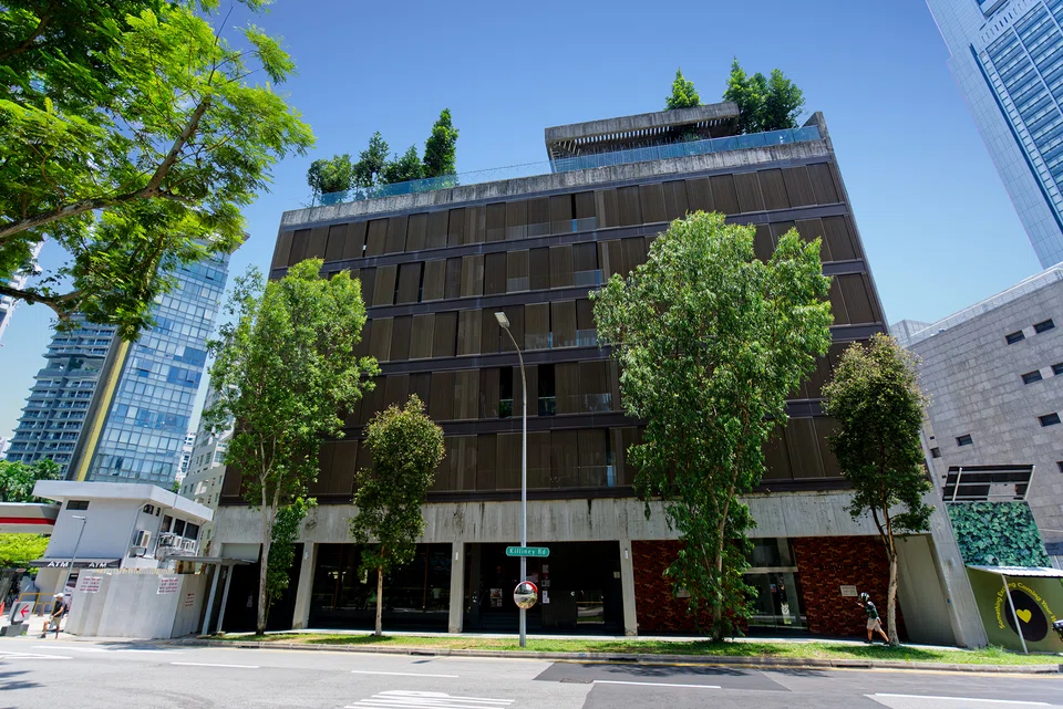 Completed in 2013, the property has an area of approximately 7,688 square feet and a plot ratio of 3.94.  