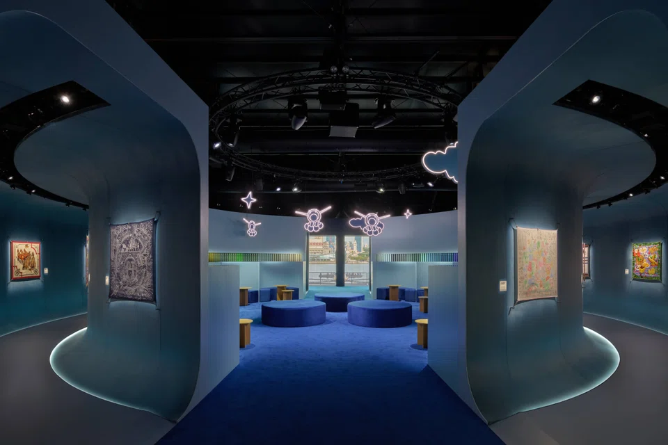 The Silky Way exhibition  takes you on a journey via the varied designs on an Hermes’ scarf.