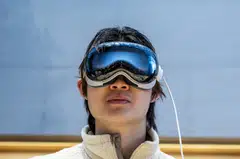 The eye-scrolling feature will work across all of Apple’s built-in apps on the Vision Pro.