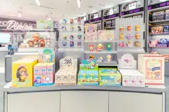 Blind boxes at Pop Mart Ion Orchard. South-east Asian markets account for 41 per cent of international revenue in the first six months of the year. 
