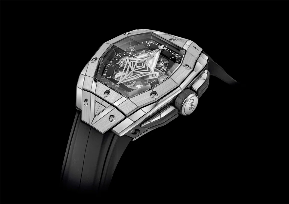  Spirit of Big Bang Sang Bleu by Hublot.