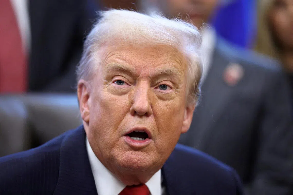 US President Donald Trump has accused Democrats of pushing an “Epstein hoax” after emails emerged in which the disgraced financier suggested Trump “knew about the girls”.