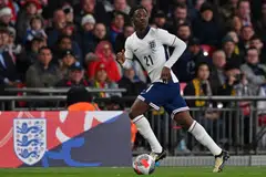 England midfielder Kobbie Mainoo made his international debut against Brazil at Wembley in March 2024.