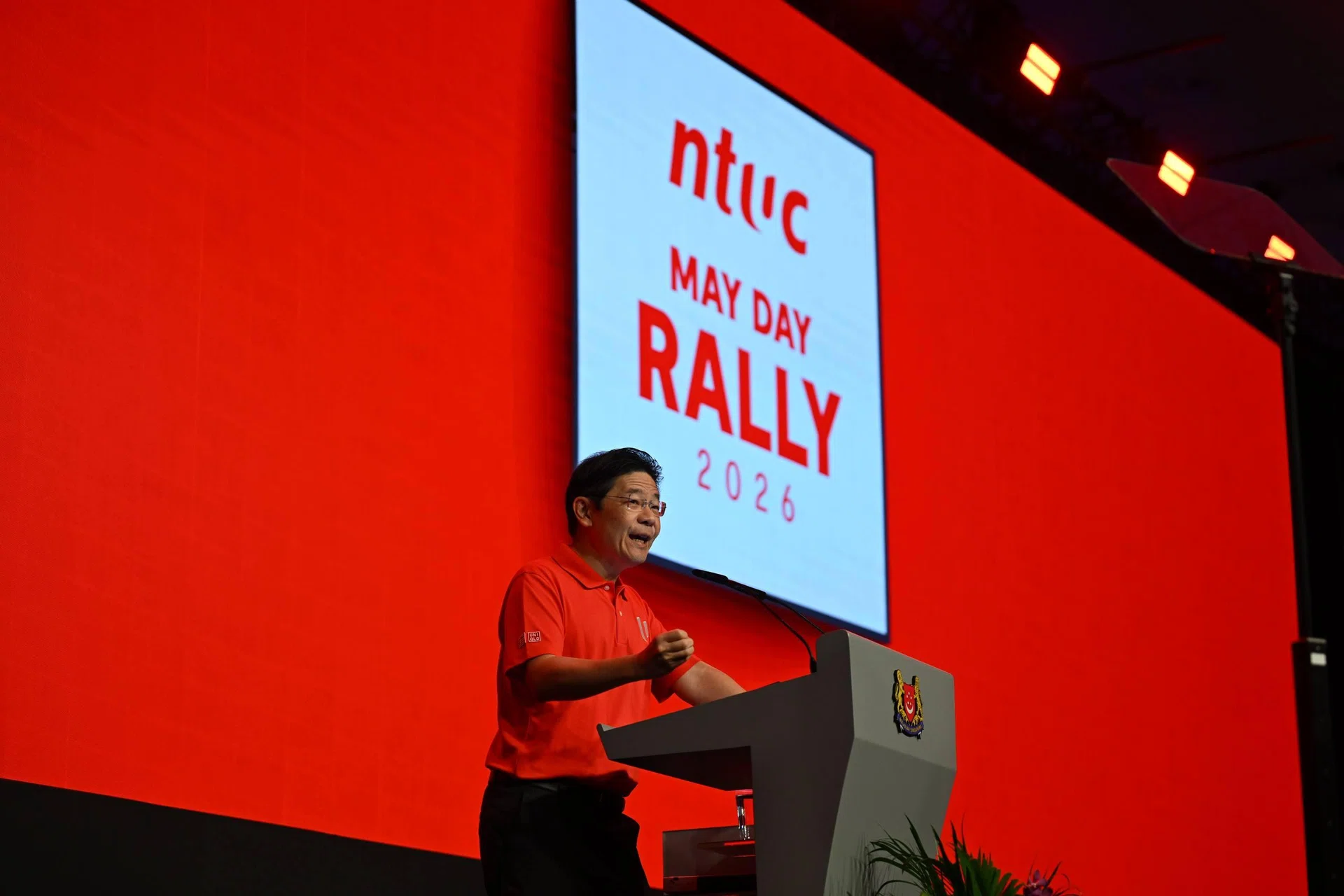 Watch: PM Wong’s May Day Rally speech