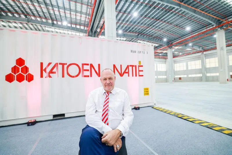 Past crises were "an opportunity for us to grow and reinvent ourselves", said Katoen Natie's outgoing Singapore chief executive, Koen Cardon.
