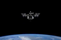 The US has blocked China from taking part in the International Space Station (pictured) - a move that simply prompted Beijing to build its own.