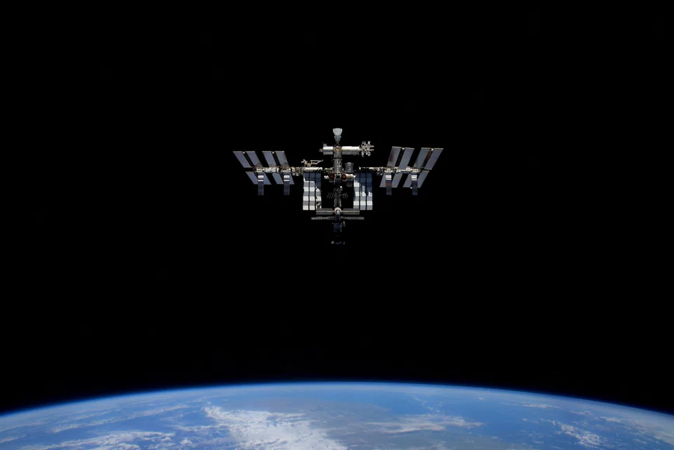 The US has blocked China from taking part in the International Space Station (pictured) - a move that simply prompted Beijing to build its own.