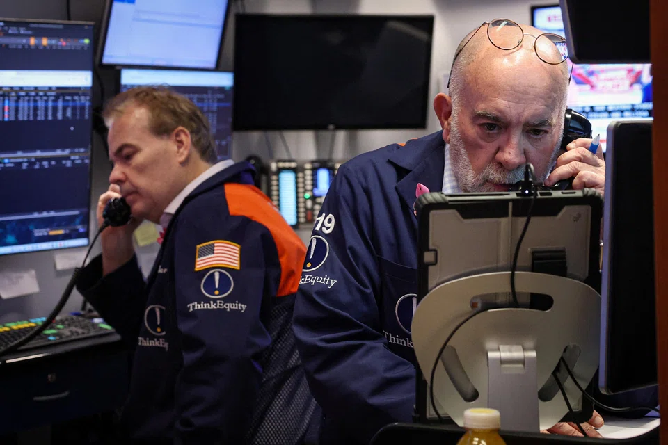 The Dow Jones Industrial Average fell 55.9 points, or 0.12 per cent, at the open to 47,255.12. 