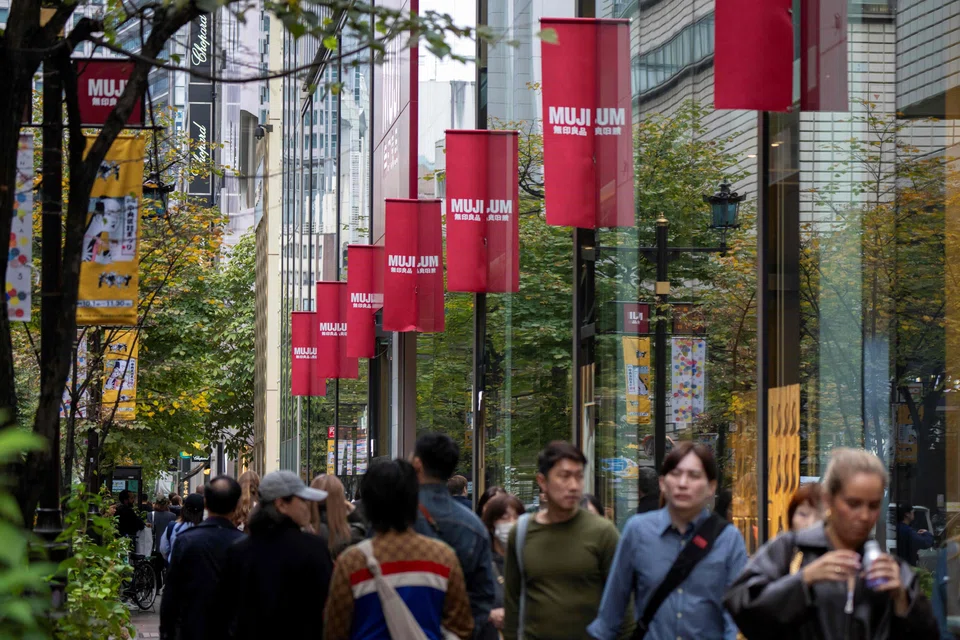 Japan's drop in GDP translates into a quarterly decrease of 0.4 per cent, compared with a median estimate of a 0.6 per cent decline.