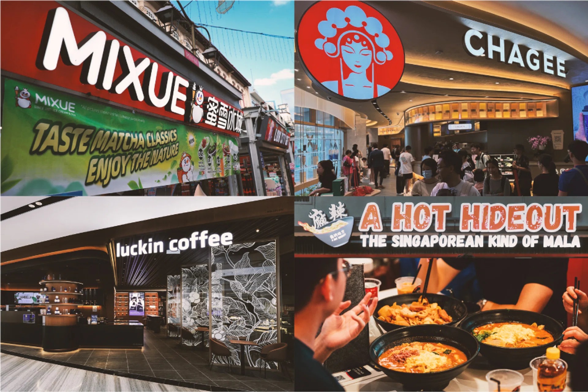 Chagee, Mixue, Scarlett, Xiang Xiang: Singapore F&B is a cut-throat business, but some are still expanding
