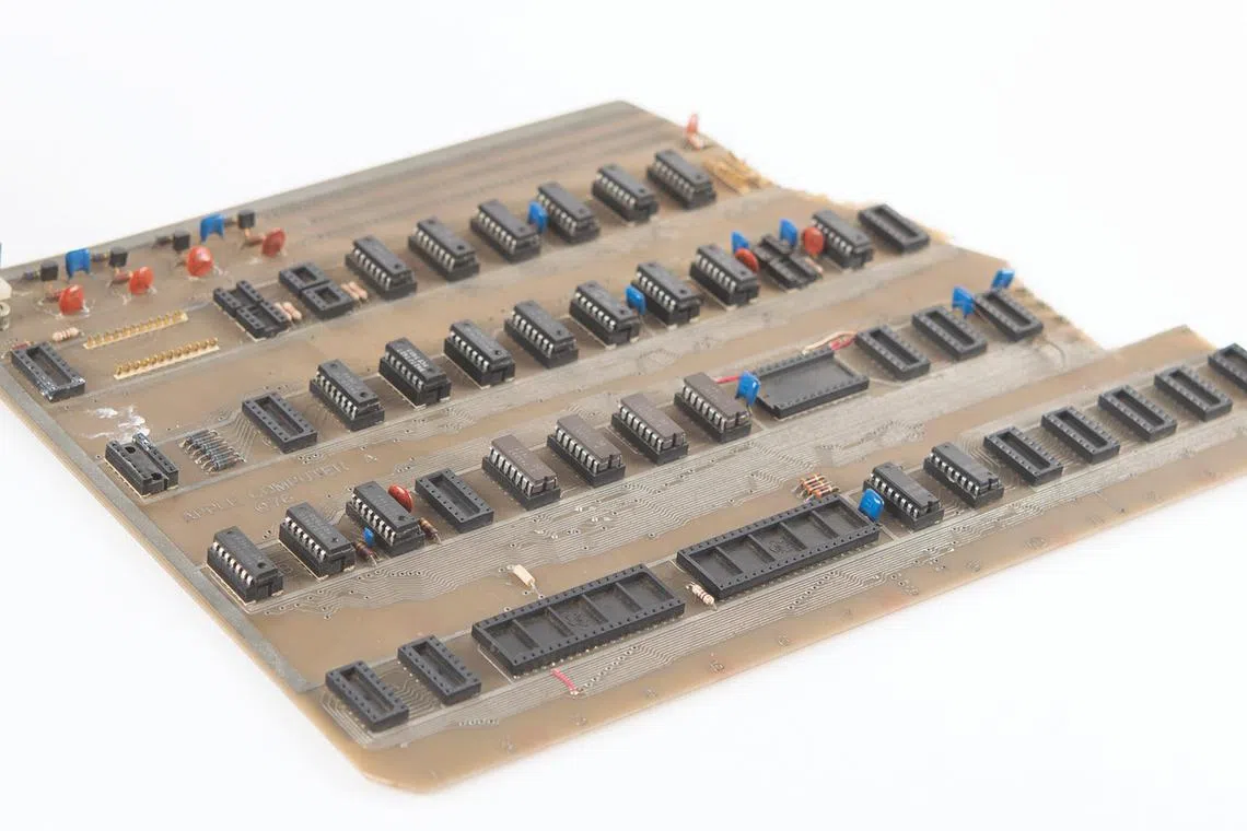 The prototype is what the Apple co-founder used to demonstrate the Apple-1 to personal computer store owner Paul Terrell in 1976. 