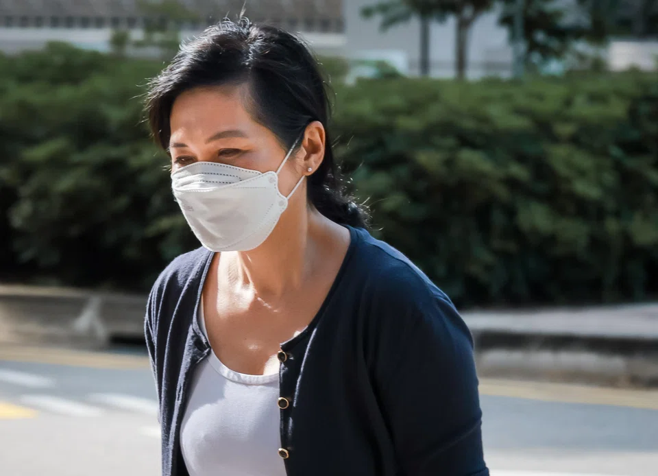 Quah Su-Ling at the Supreme Courts in December 2022. One objection that Quah’s counsel raised was that there were insufficient particulars in the charges against her.
