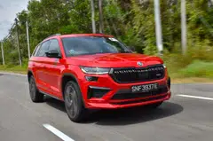 Skoda's Kodiaq RS combines Skoda's most powerful engine with its biggest car to produce a practical 7-seater. At S$285,900 with COE, it does offer plenty of features.  



