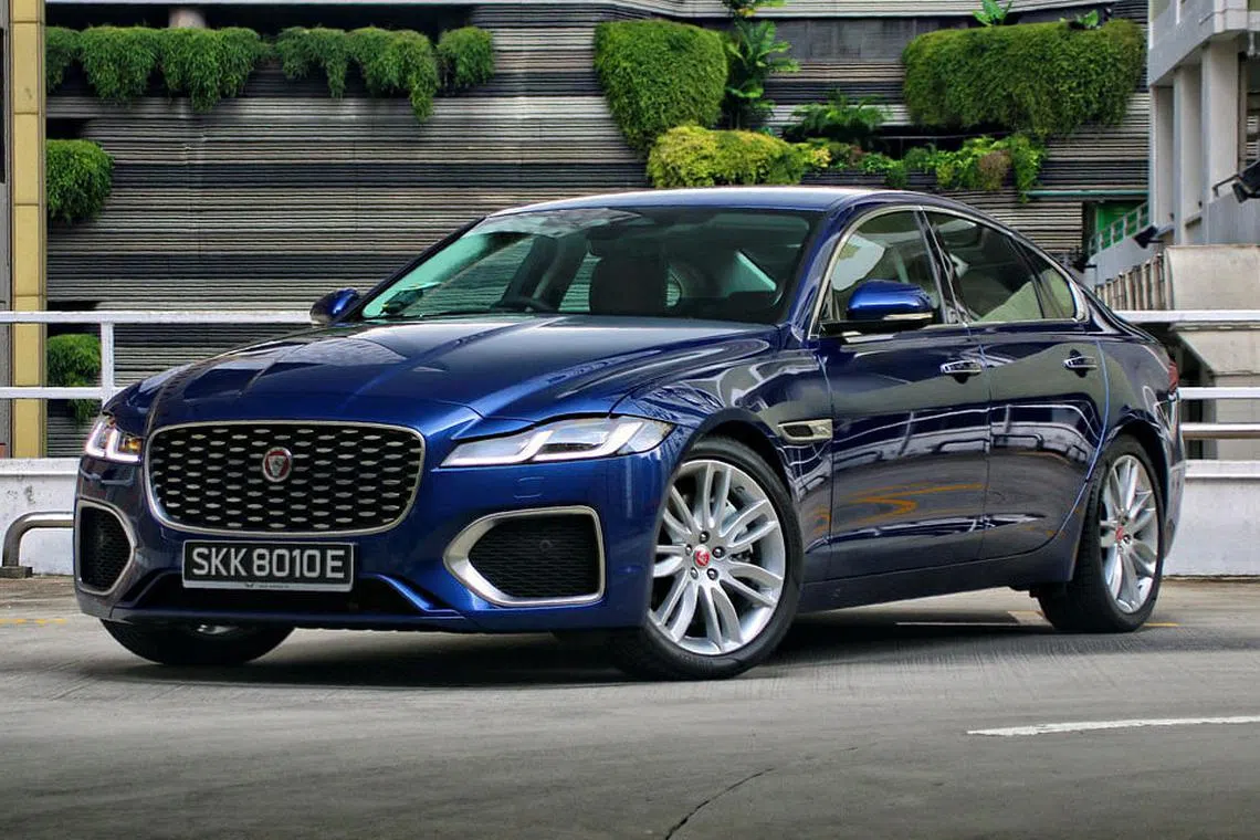 A car on the Jagged edge