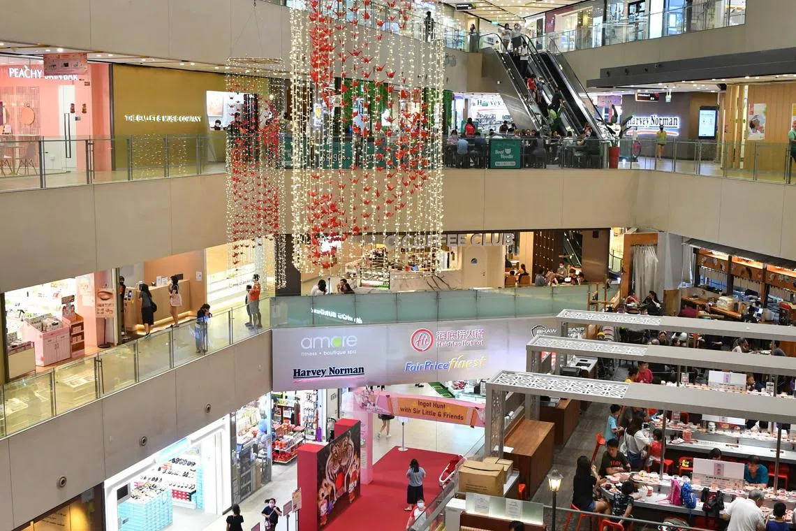 Located next to Fernvale LRT station, The Seletar Mall is on a site with a 99-year leasehold tenure from 2012, with a balance of about 87 years.