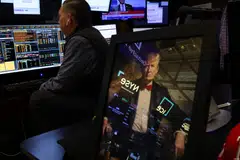 The Dow Jones Industrial Average rose 244.0 points, or 0.60 per cent, at the open to 41,057.57.