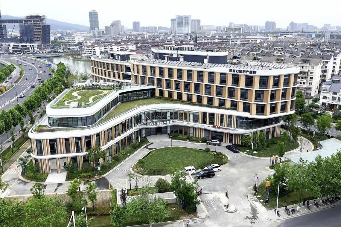 OUE Healthcare's Changshu Hospital in China's Jiangsu province is the first and only private obstetrics and gynaecology hospital in the area.