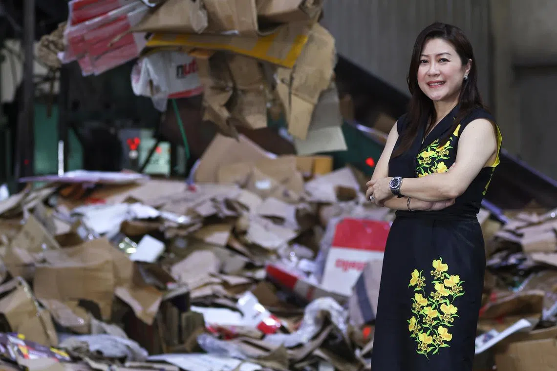 Melissa Tan, Wah & Hua general manager, strives to break down the social stigma around the waste management industry.