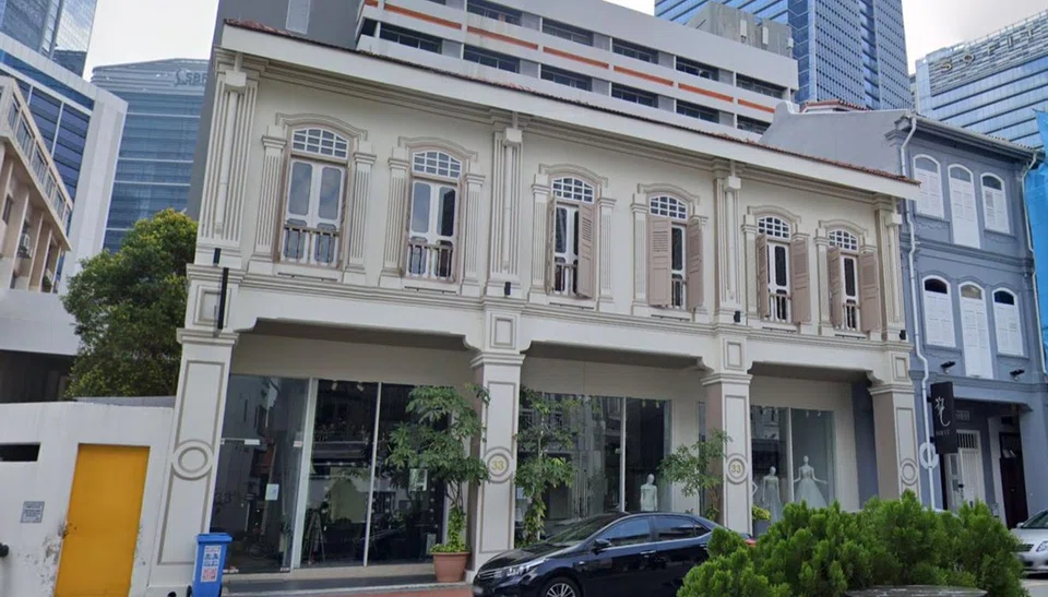 VivaCapital sold this trio of shophouses along Tras Street earlier this month. BT understands the sale price is about S$29 million, lower than the S$33.8 million VivaCapital paid for them last year.