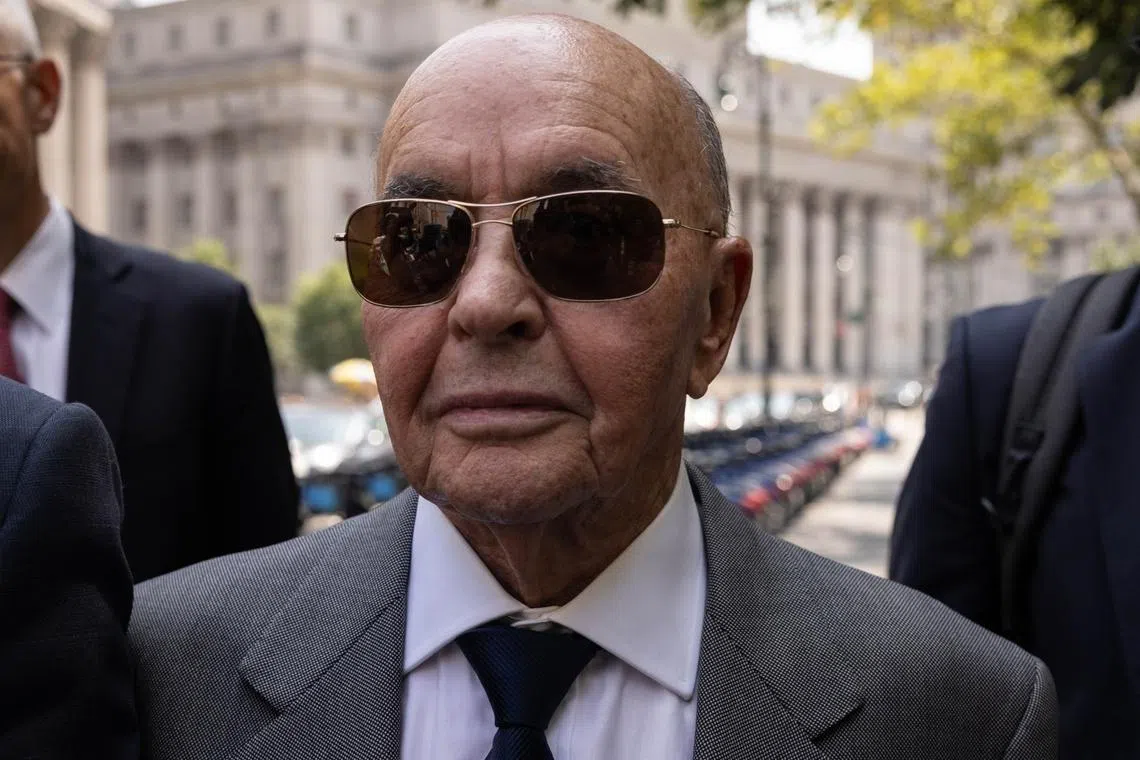 Joe Lewis and his family oversee a fortune totalling about US$8.8 billion, according to the Bloomberg Billionaires Index.