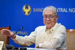 Bangko Sentral ng Pilipinas (BSP) governor Eli Remolona said the balance of risks for the inflation outlook were tilted towards the downside for 2024 and 2025.