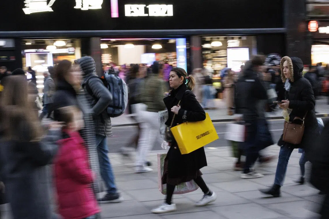 Britain’s longest-running consumer confidence measure rose to its highest in nearly three years last month as shoppers said their finances had improved and they were more willing to make big purchases.