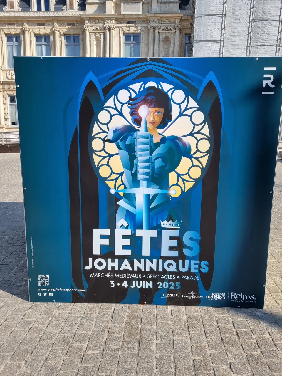 The Fetes Johanniques is an annual tribute to Joan of Arc.