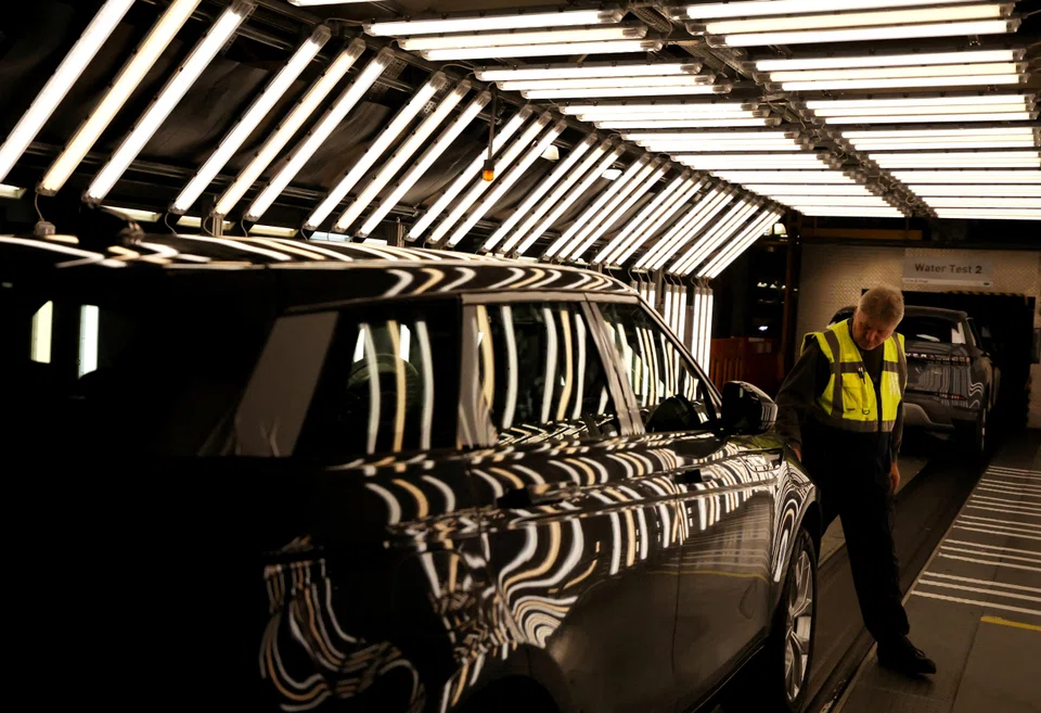 A total of 41,271 new cars rolled off production lines, down 8.4 per cent from last year, the Society of Motor Manufacturers and Traders said.